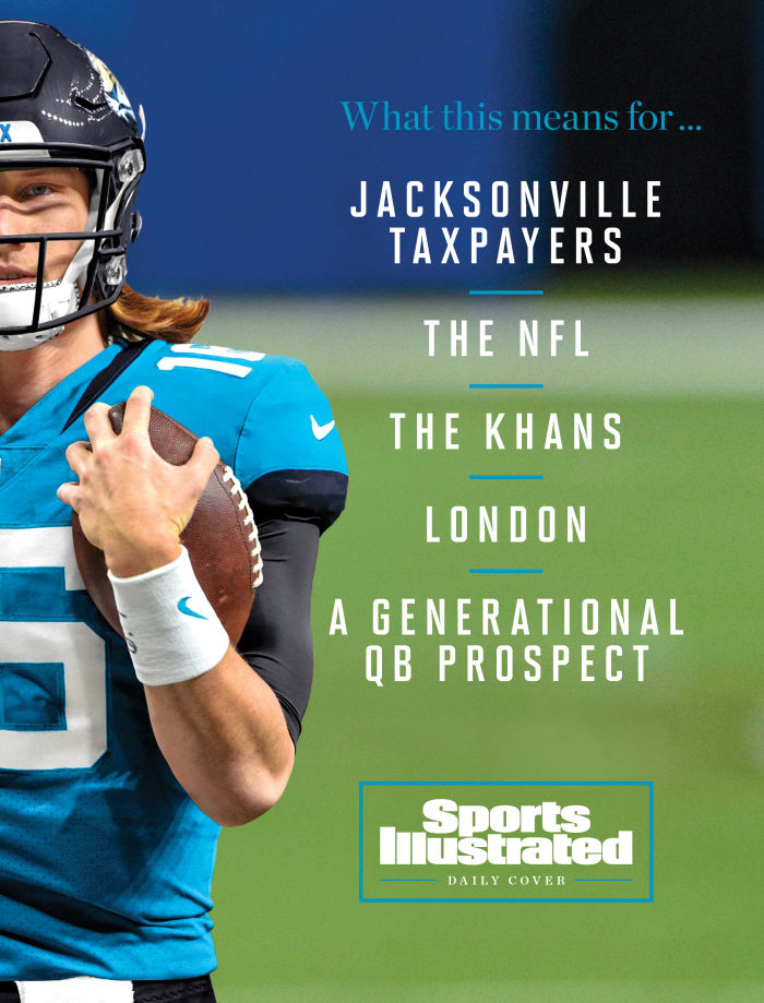 Trevor Lawrence Sports Illustrated daily cover